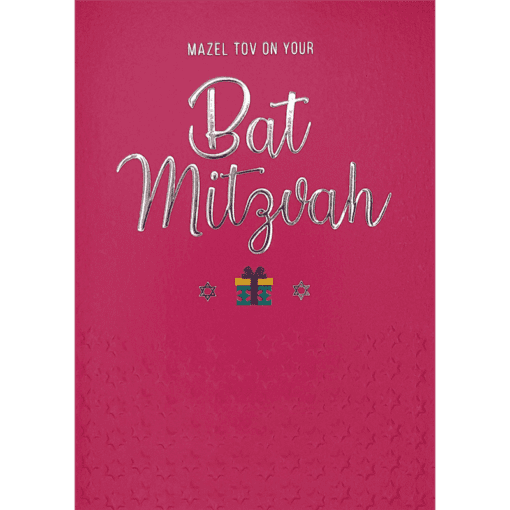 Bat Mitzvah Greeting Card