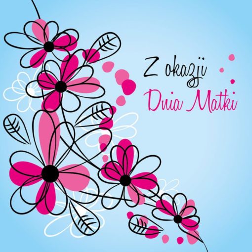 Misiu (Polish) Polish Mother's Day Davora Greeting Cards