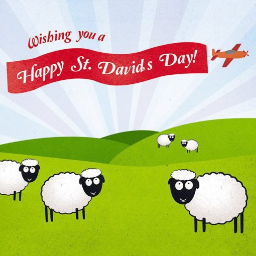 St David's Day Greeting Card