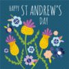 St Andrew's Day Greeting Card