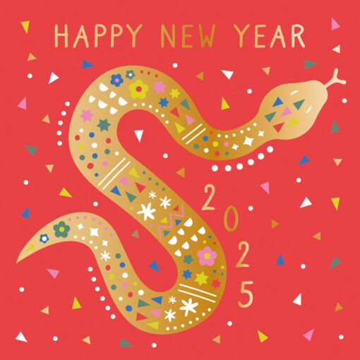 Chinese New Year Card - Year of the Snake